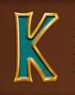 Symbol Letter K slot Riches of Ra by Play'n GO