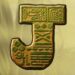 Symbol Letter J slot Aztec Idols by Play'n GO