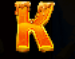 Symbol Letter K slot 3 Buzzing WildsTM by Pragmatic Play