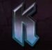 Symbol Letter K slot Demon by Play'n GO