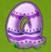 Symbol Letter Q slot Easter Eggs by Play'n GO