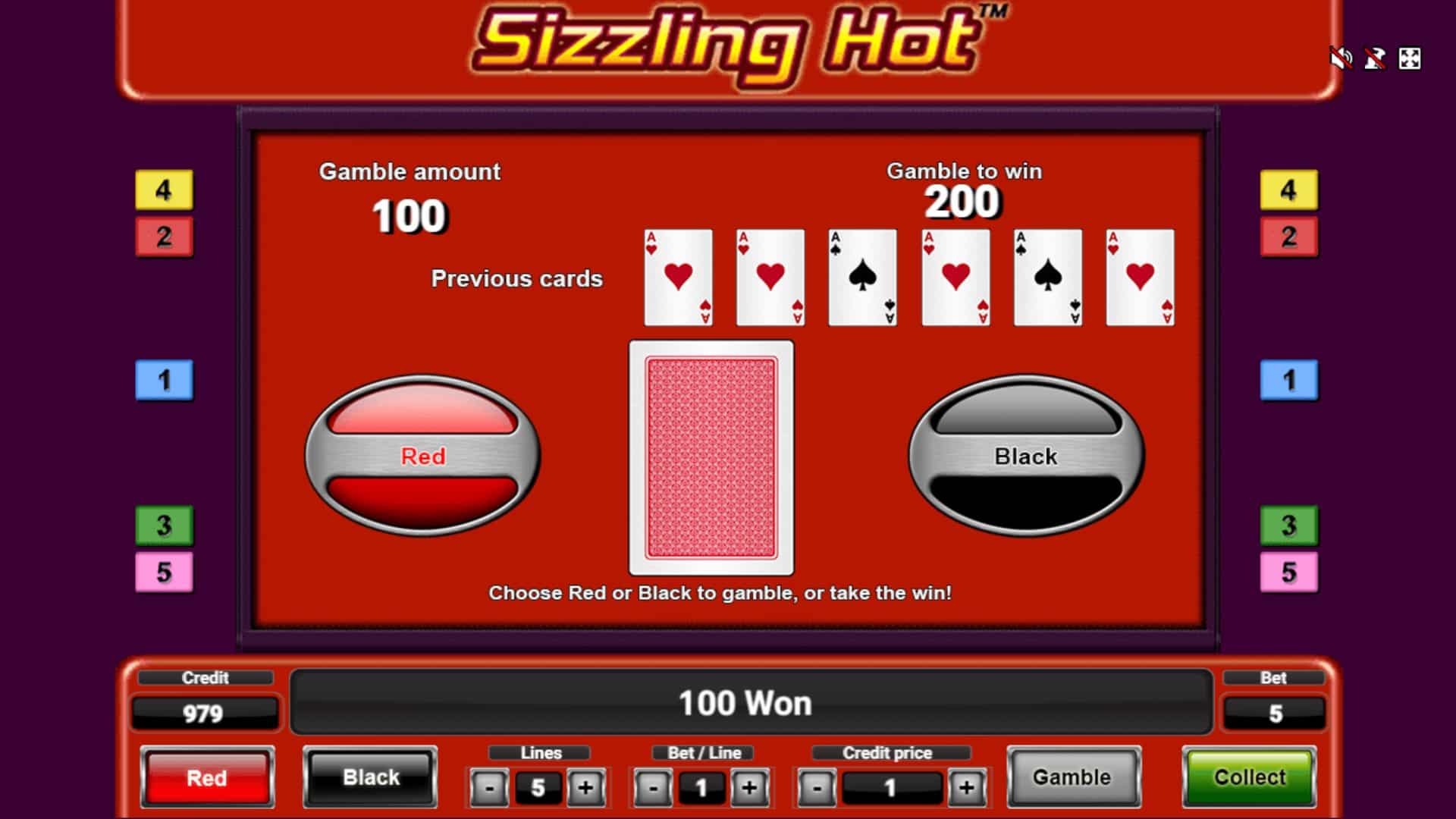 Sizzling Hot online slot Gamble