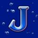 Symbol Letter J slot Dolphin’s Pearl Deluxe by Novomatic