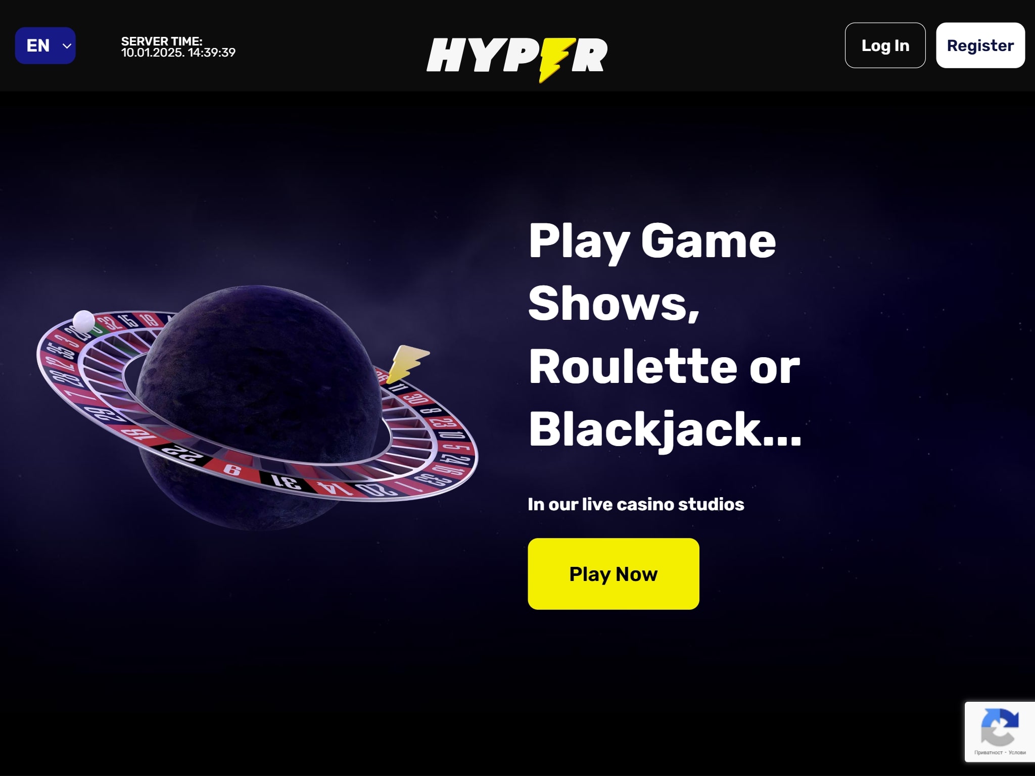 Hyper Casino Live Dealers