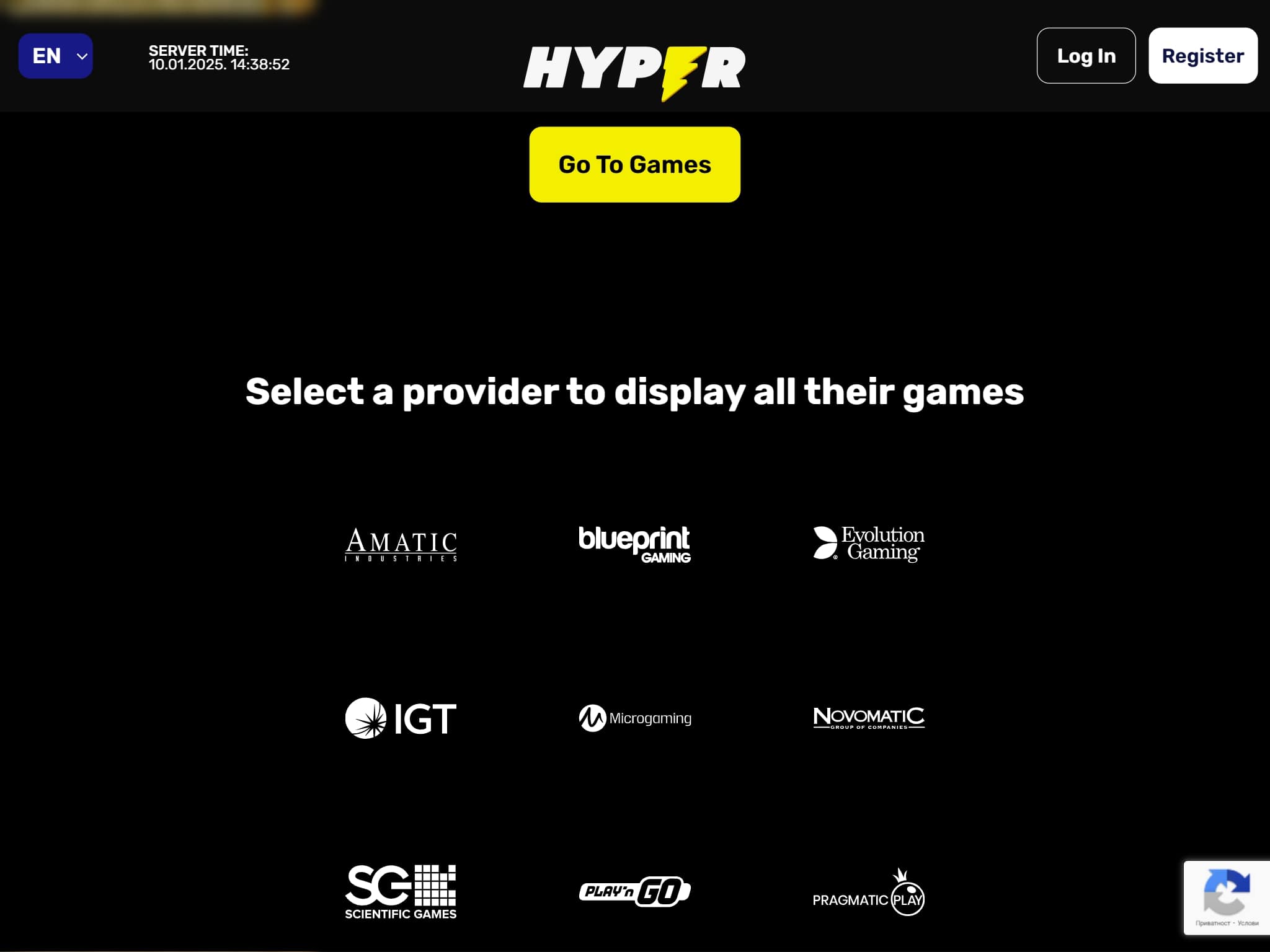 Hyper Casino Software