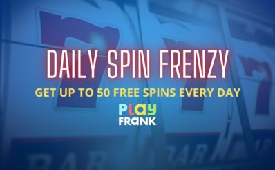 Play Frank Casino Promo Banner