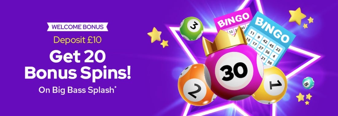 Bingo Stars Welcome Bonus Banner