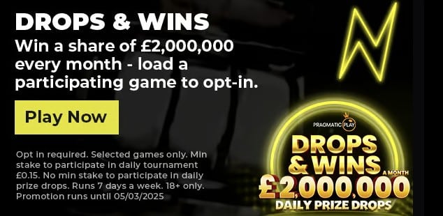 NRG Casino drops and wins promo