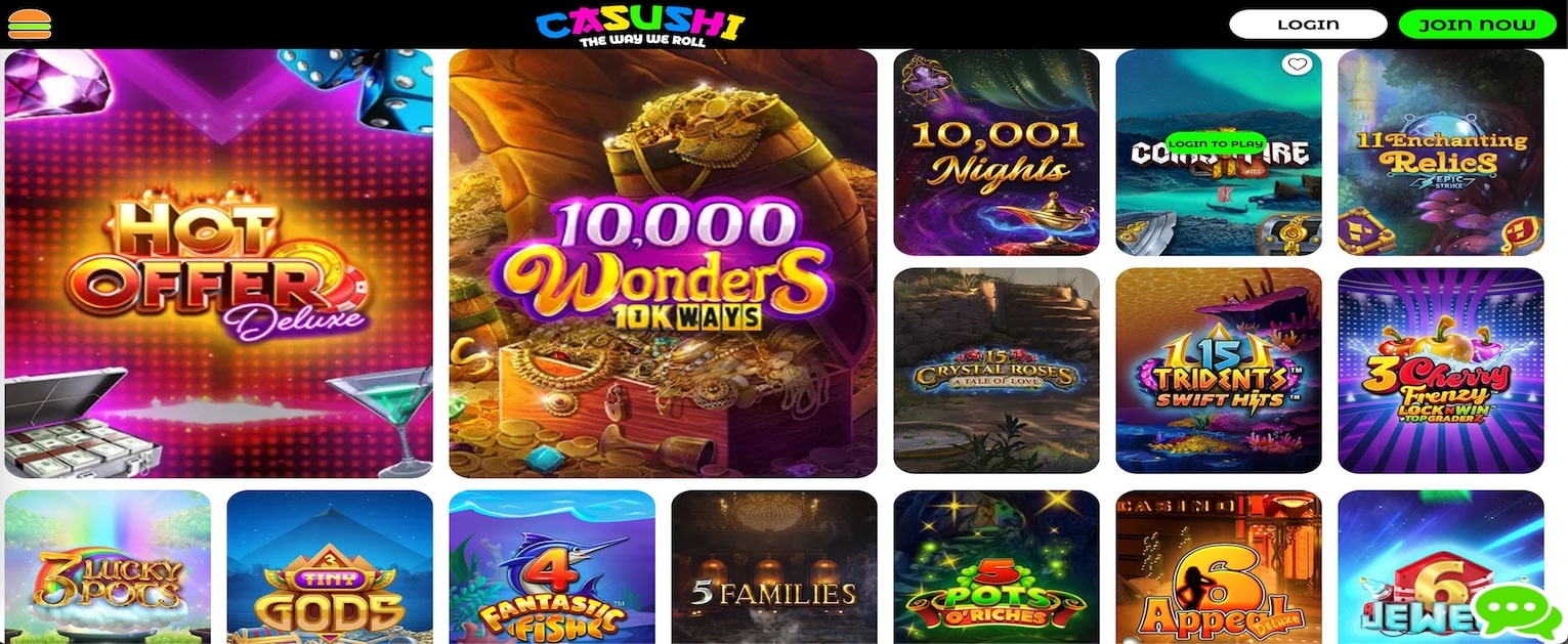 Casushi Casino Slots