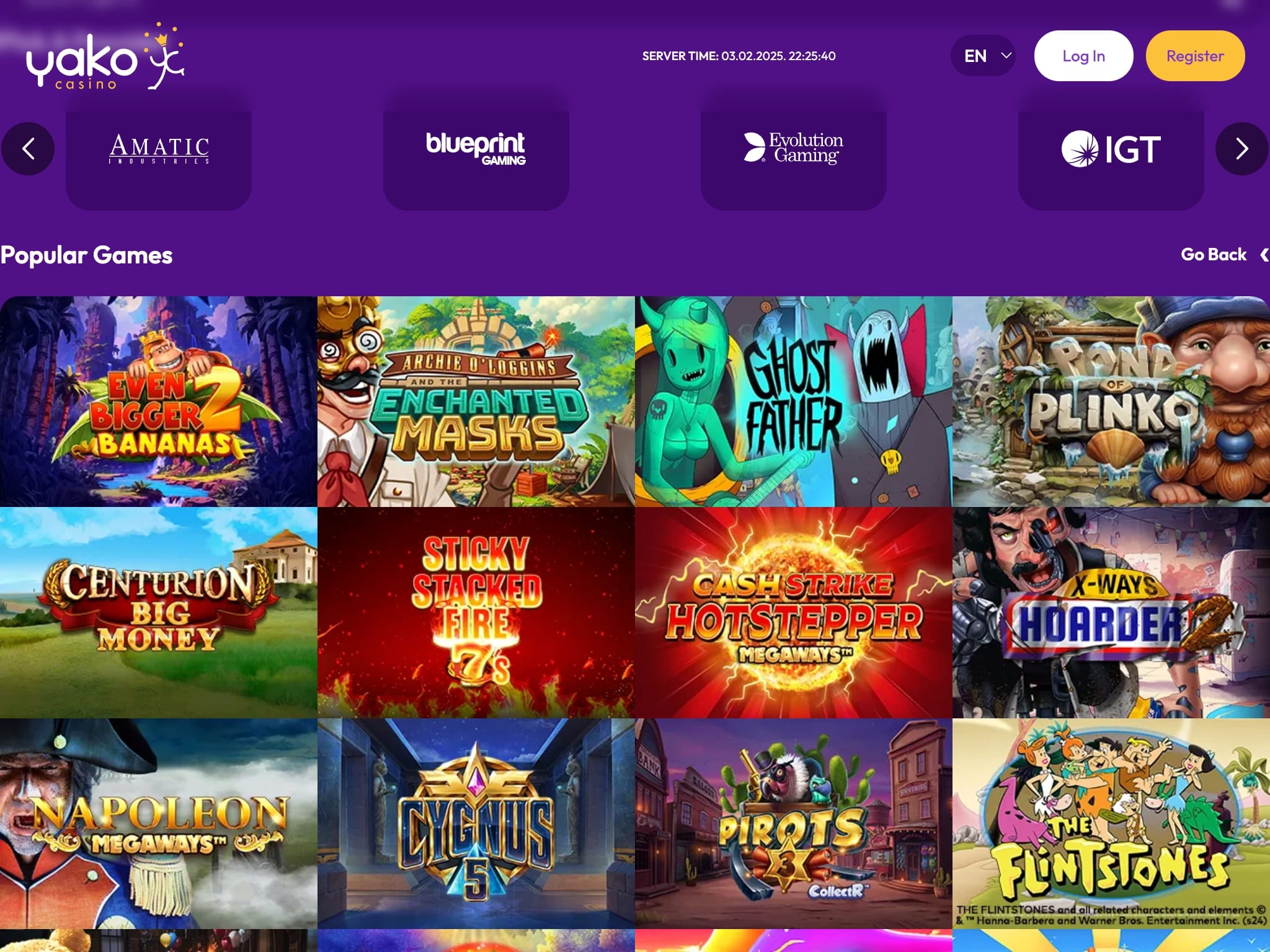 Yako Casino Best Slot Games