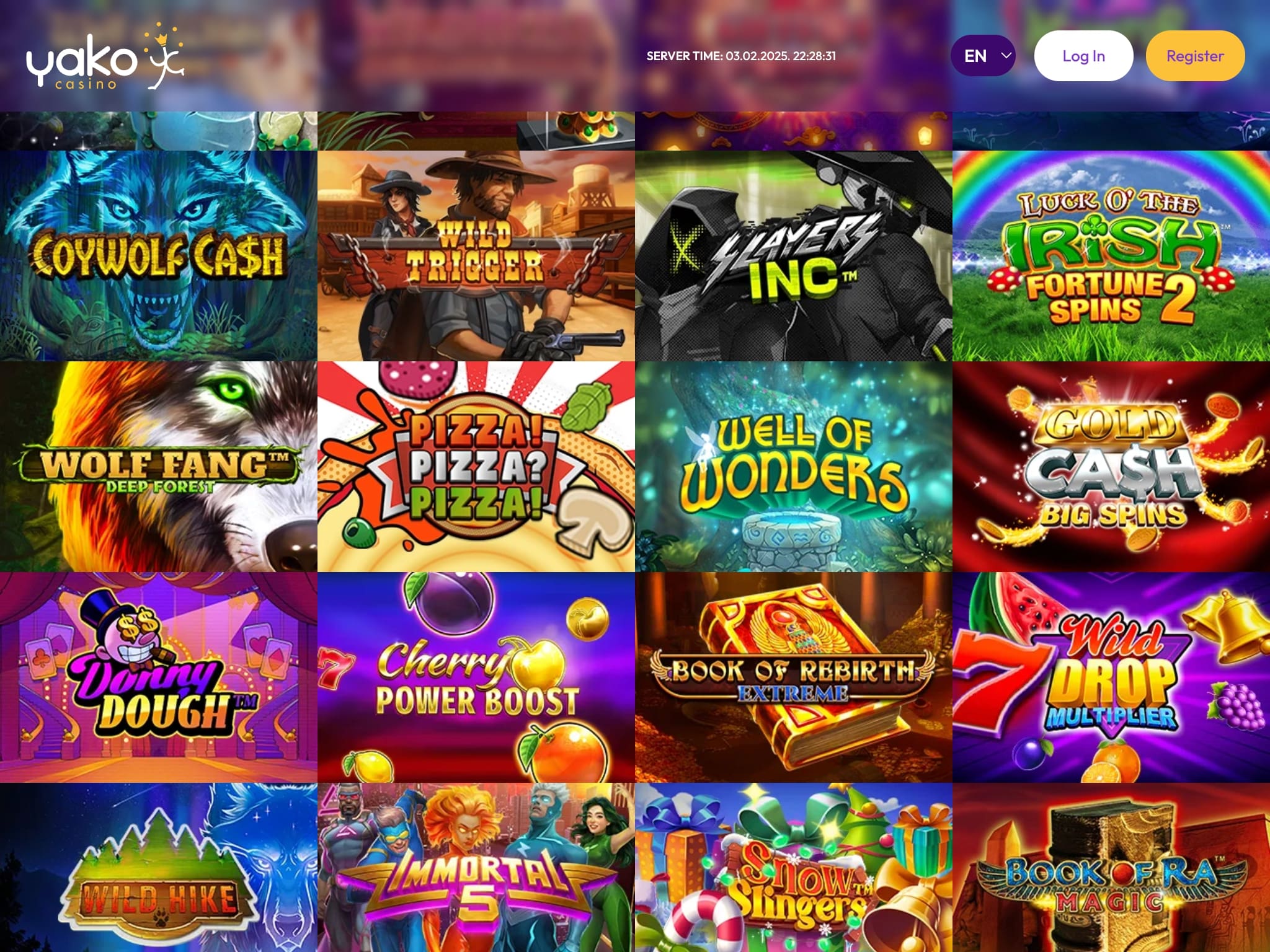 Yako Casino Games