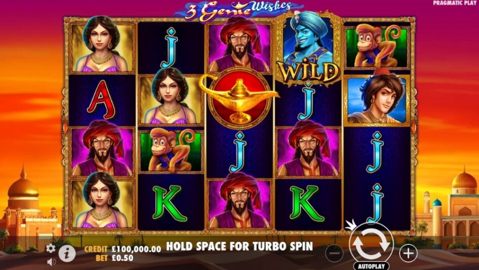 3 Genie Wishes™ by Pragmatic Play