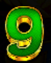 Symbol Number 9 slot 5 Lions Gold™ by Pragmatic Play