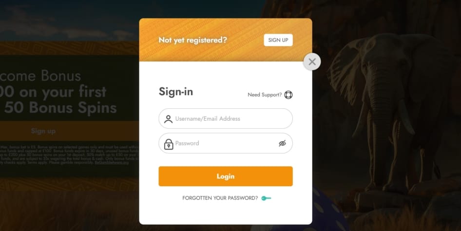 Casimba Casino Log In Details