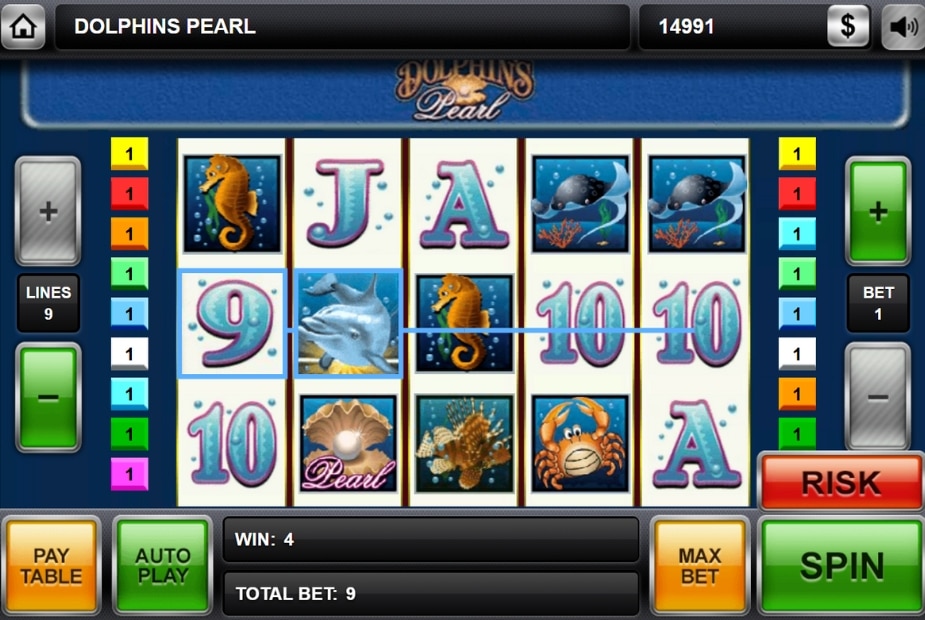 Dolphin’s Pearl Deluxe online slot Wild symbol