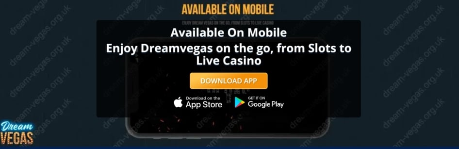 Mobile App Download Links at DreamVegas
