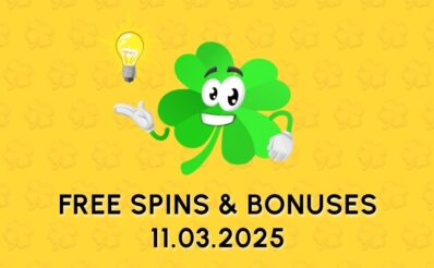 Free spins and bonuses daily 11