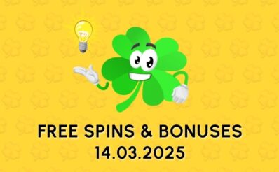 Free spins and bonuses daily 14