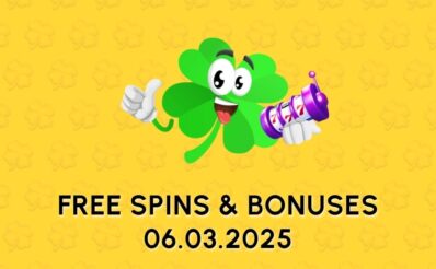 Free spins and bonuses daily 6