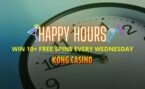 Kong Casino’s Happy Hours: win 10+ Free Spins