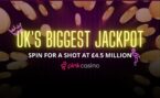 Pink Casino’s Gigantic Jackpots Are Here! Spin for a Shot at £4.5 Million