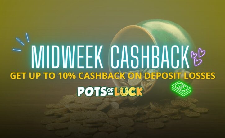 Pots of Luck Banner Midweek Promo