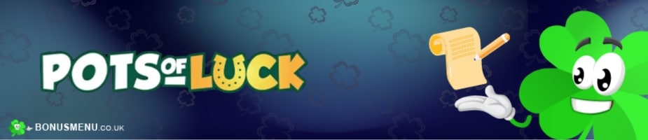 Pots of Luck Casino Registration small Banner