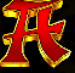 Symbol Letter A slot 5 Lions Gold™ by Pragmatic Play