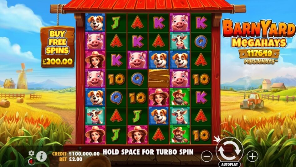 Barnyard Megahays Megaways™ by Pragmatic Play