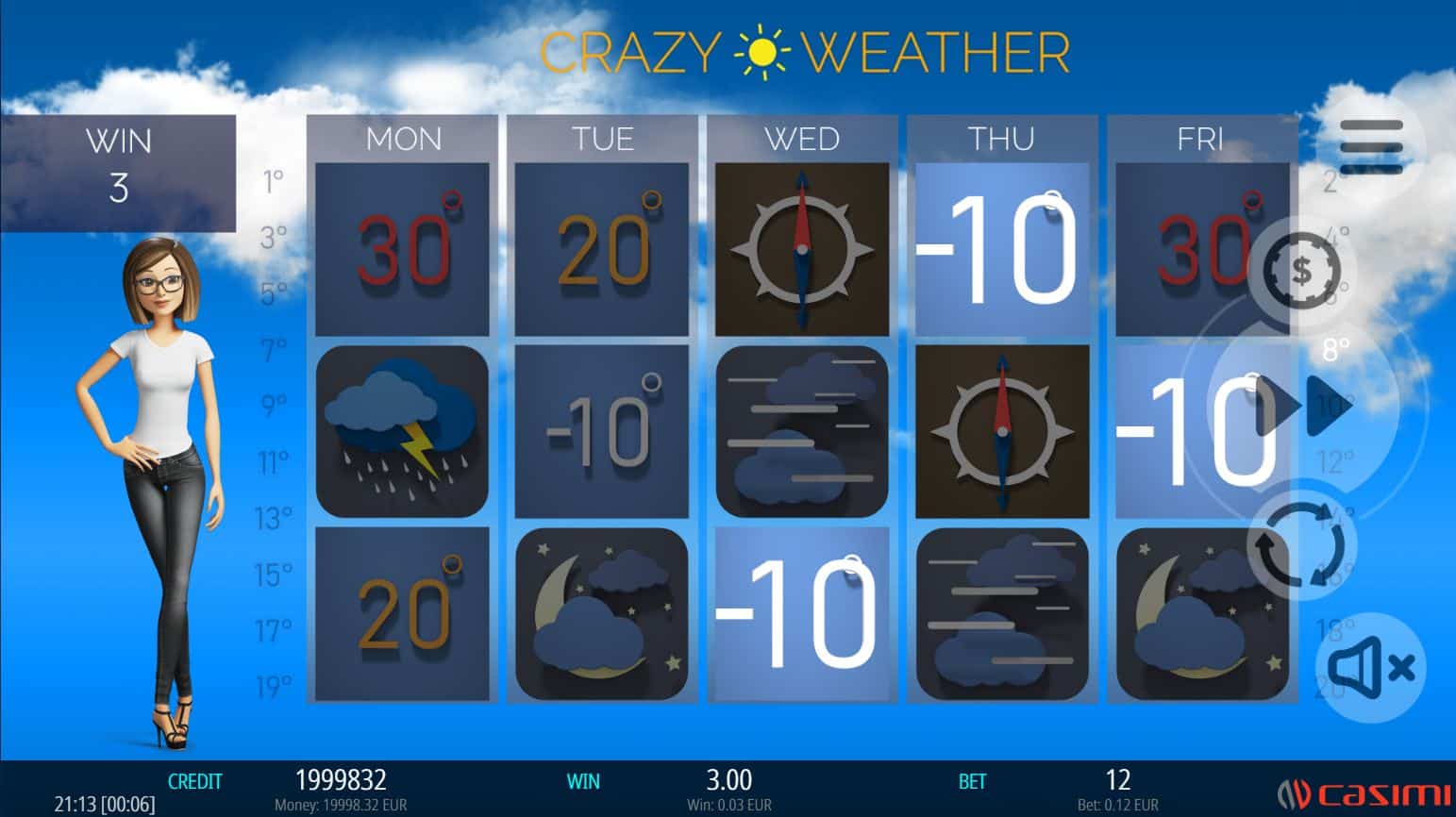 Theme and Symbols Crazy Weather