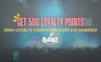 Get 500 FREE Points and Rock the Rewards at Barz Casino!