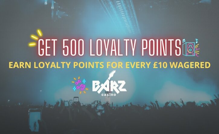Barz Casino Loyalty Promo Poster