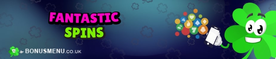 Fantastic Spins Mobile Small Banner Bonusmenu