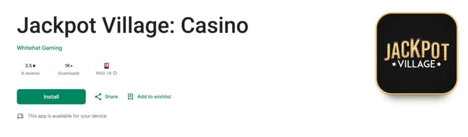Jackpot Village Casino App