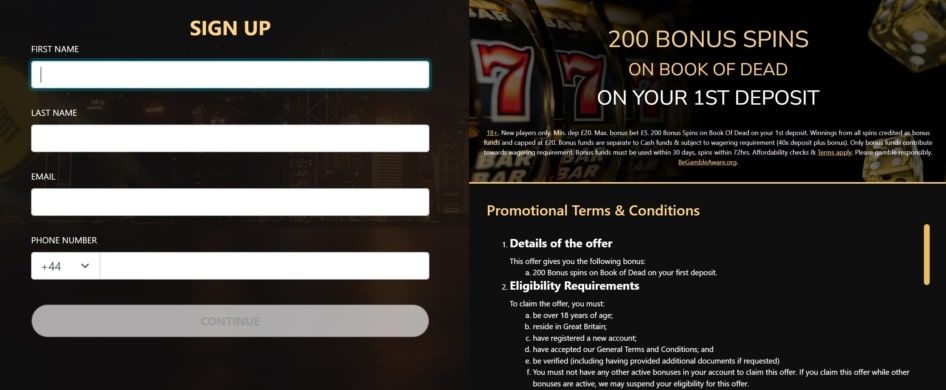 Personal Details Required at Jackpot Village Casino Upon Registration