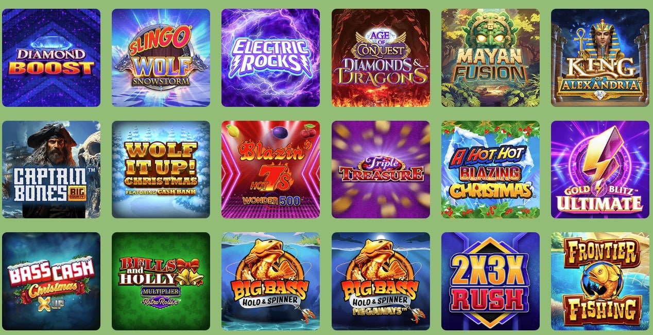 Lovehearts Bingo Homepage Games Lobby