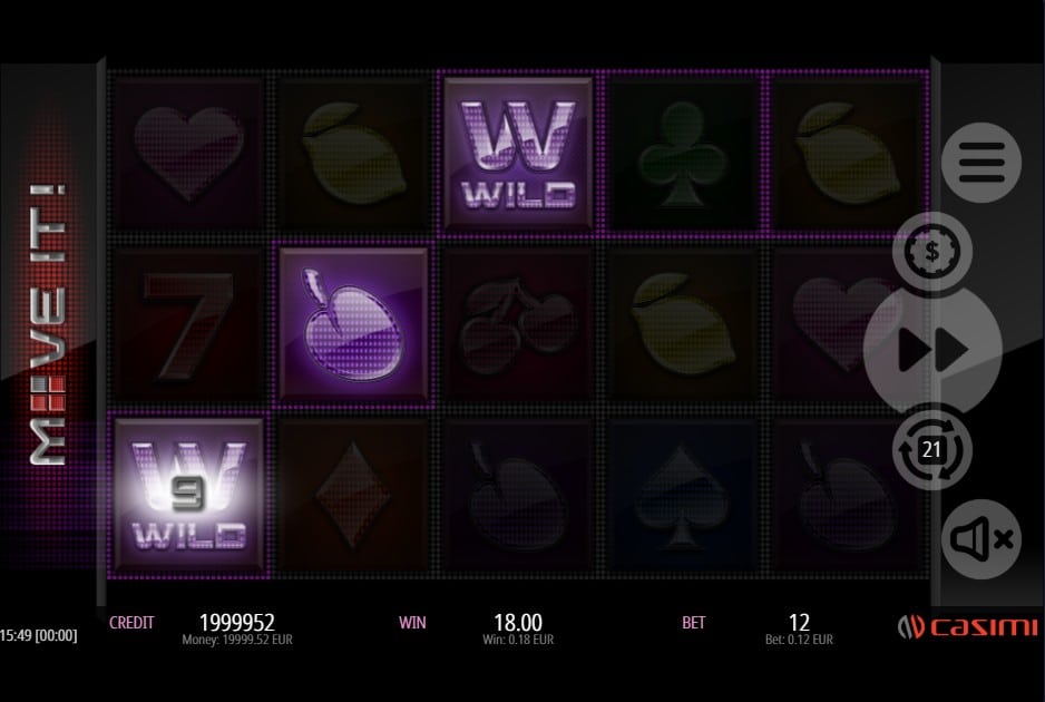 Move it! Slots Casimi