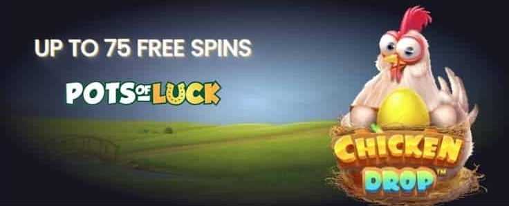 Pots Of Luck Banner 25 Free Spins Bonusmenu