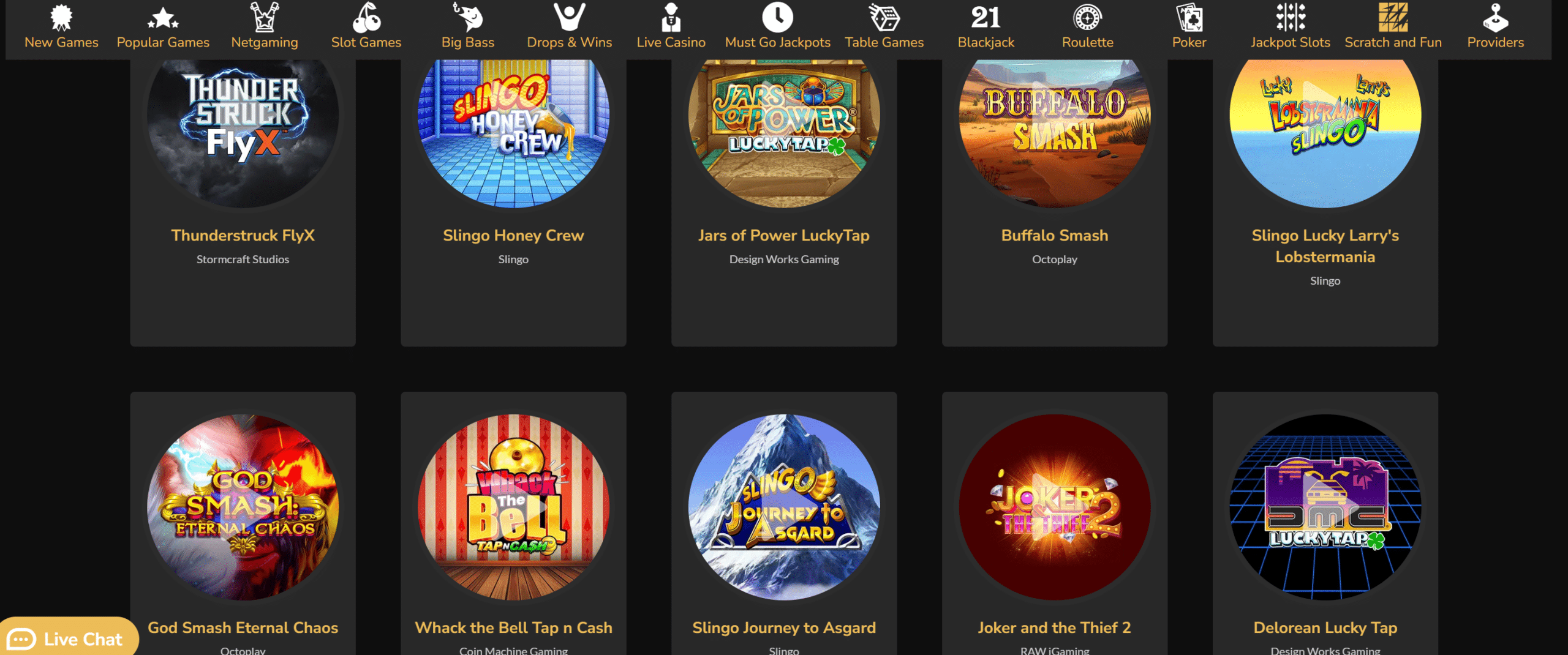 Scratch and Fun Games at Jackpot Village Casino