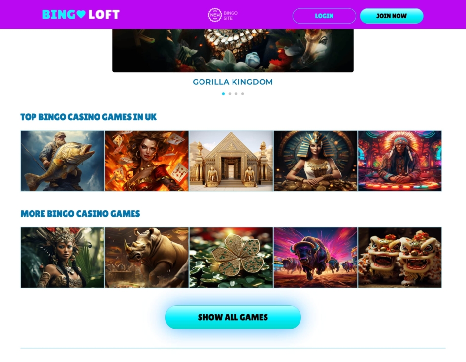 Bingo Loft Games