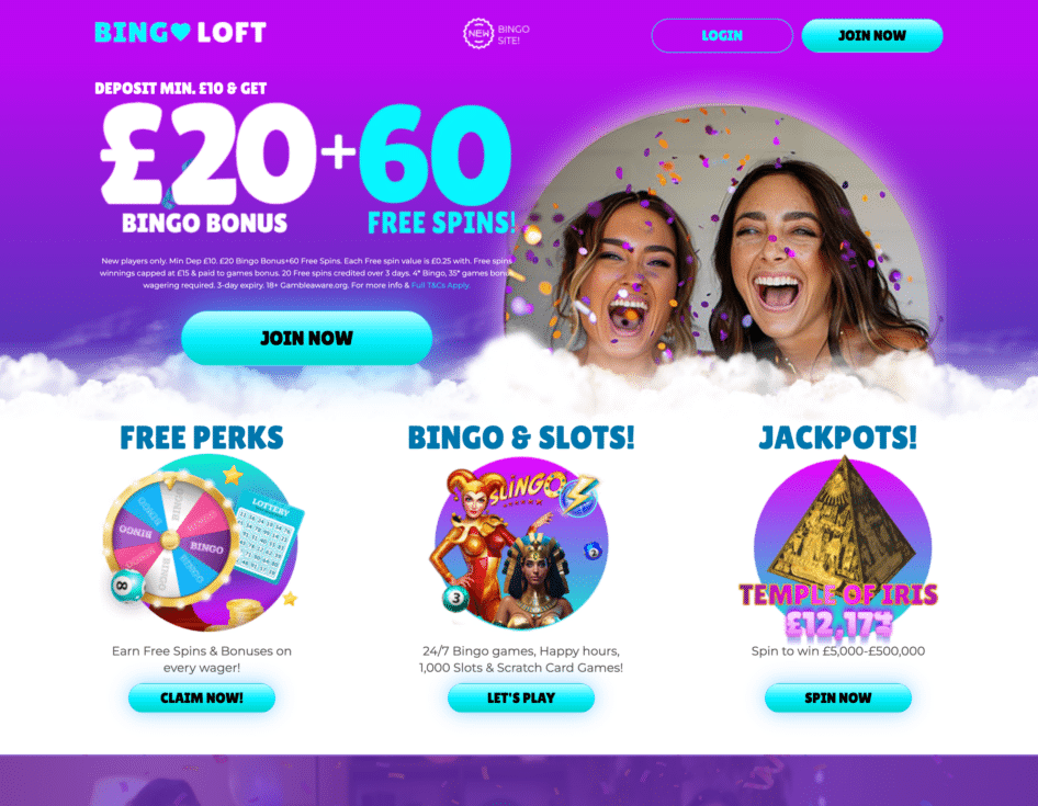 Bingo Loft Welcome Bonus