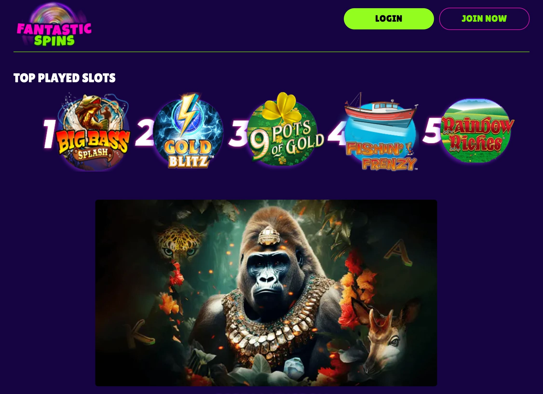 Fantastic Spins Online Casino