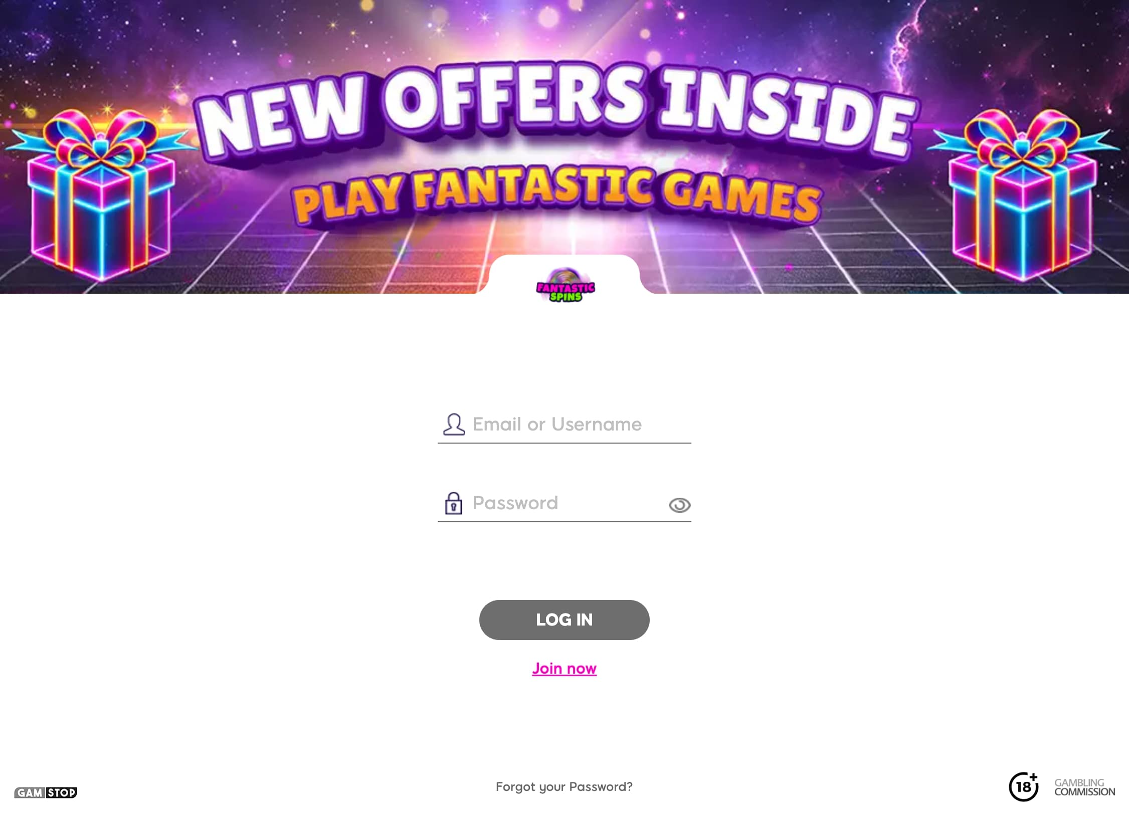 Fantastic Spins Casino Login