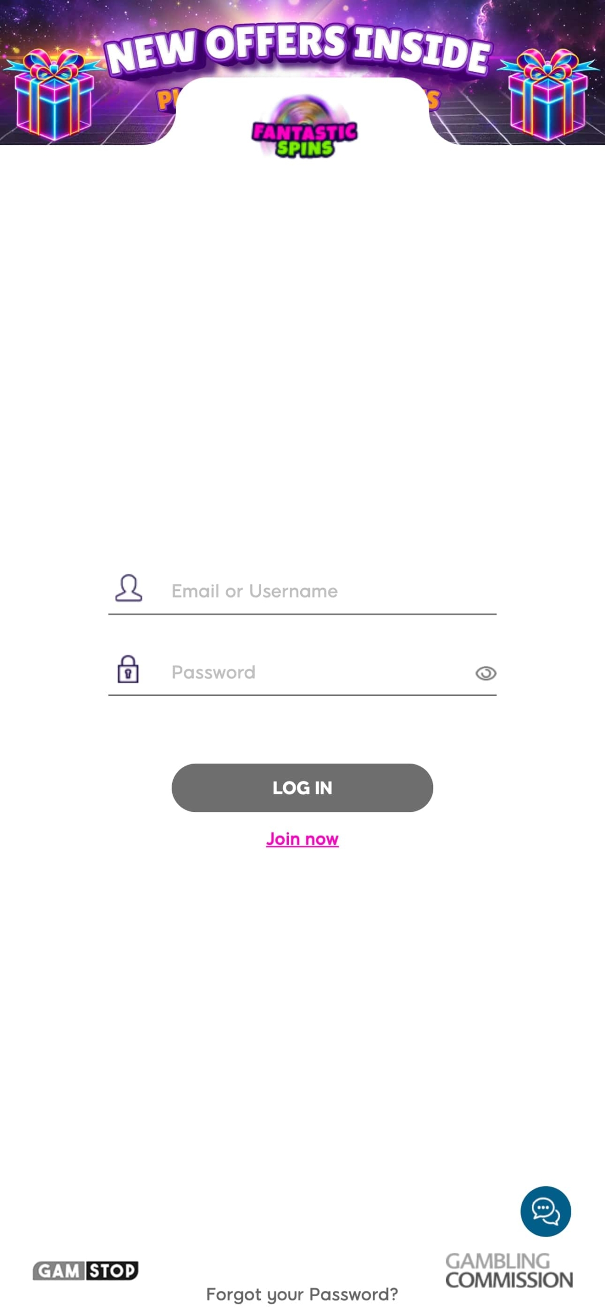 Fantastic Spins Casino login