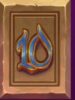 Symbol Number 10 slot Book of Aladdin by Tom Horn Gaming