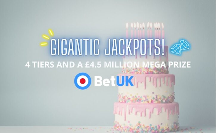 BetUK Gigantic Jackpot Promo Bonusmenu