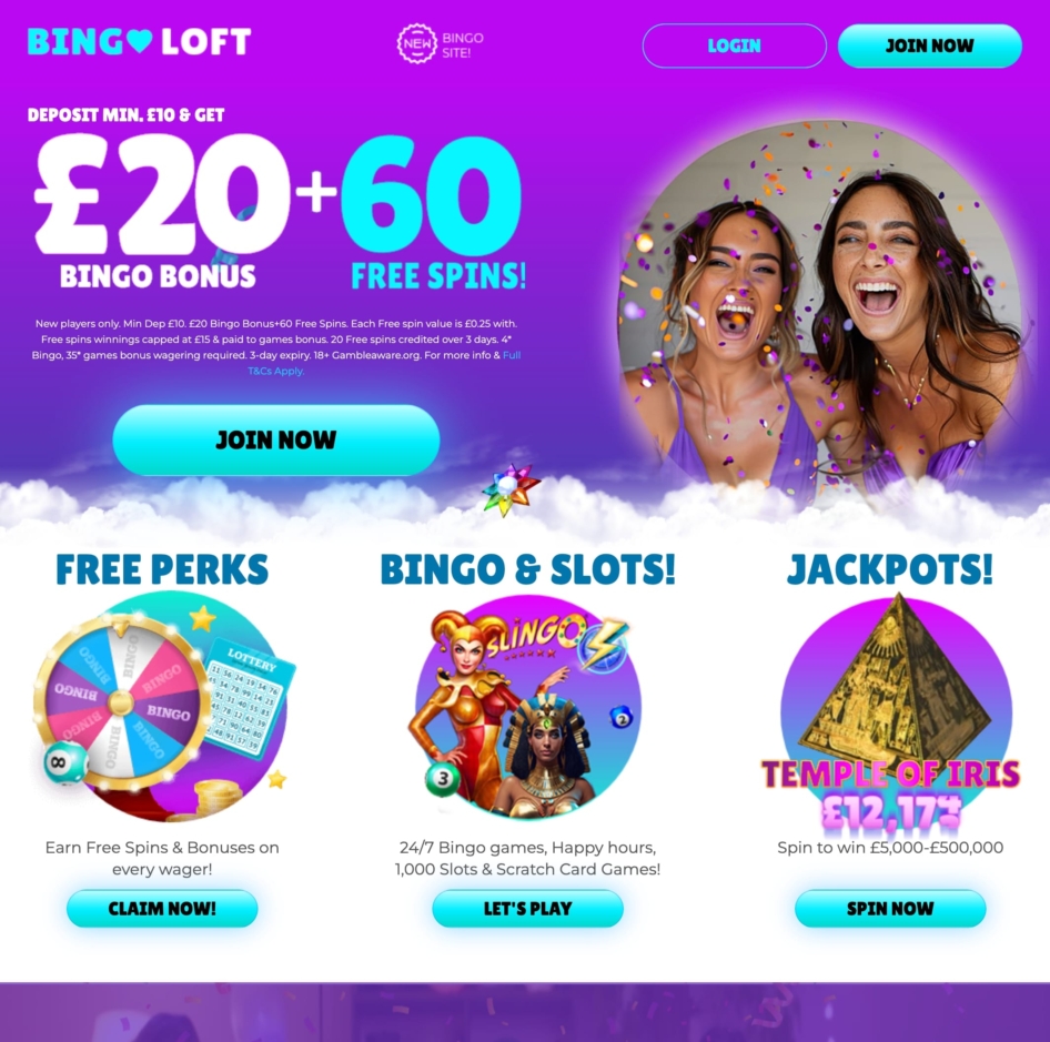 Bingo Loft Welcome Bonus