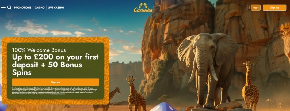 Casimba Homepage