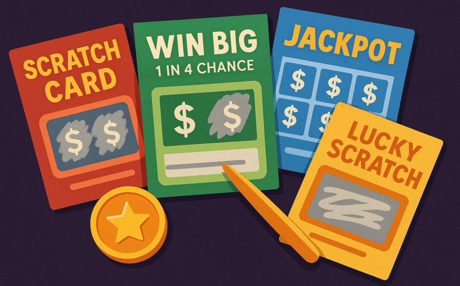 scratchcard strategy poster Bonusmenu