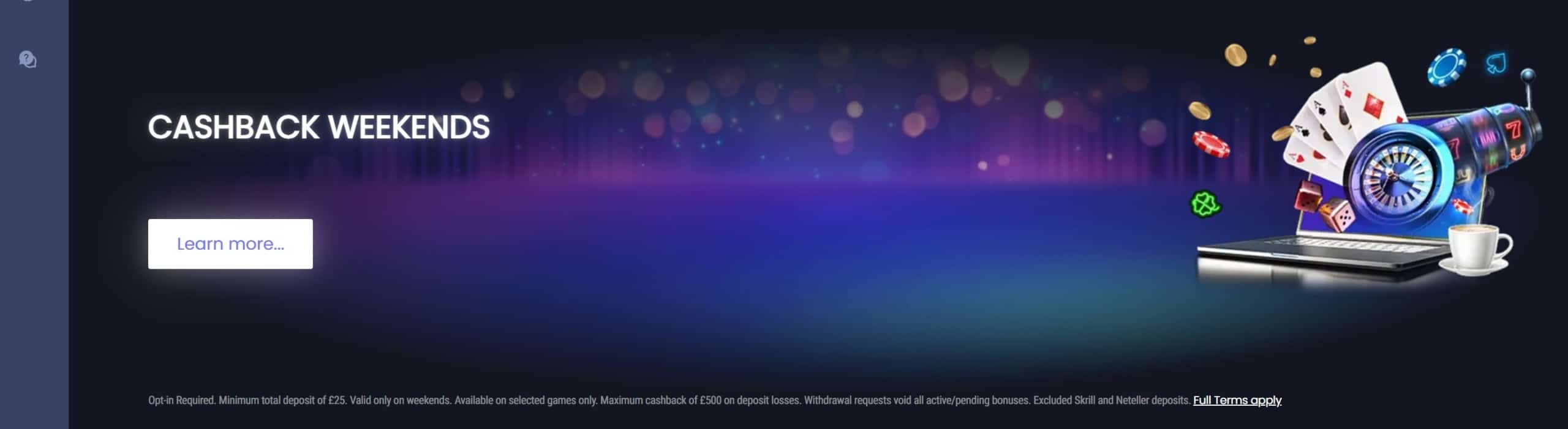 Funky Jackpot Cashback Offers